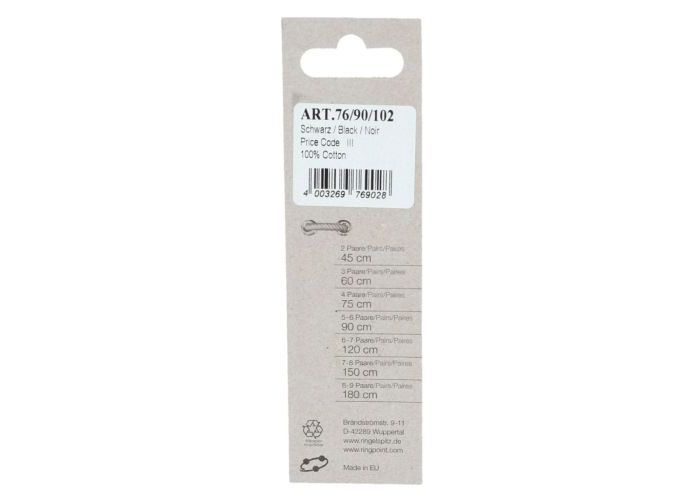Ringpoint 8727 90 cm zwart