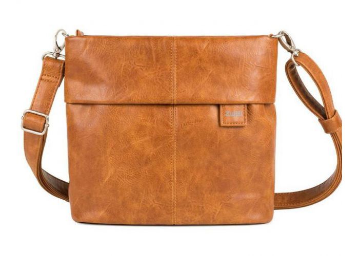 Handtas Zwei M8 Cognac/caramel