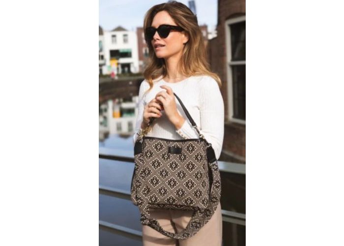 Chabo Chabo Shoulderbag Suus kunstleder zwart