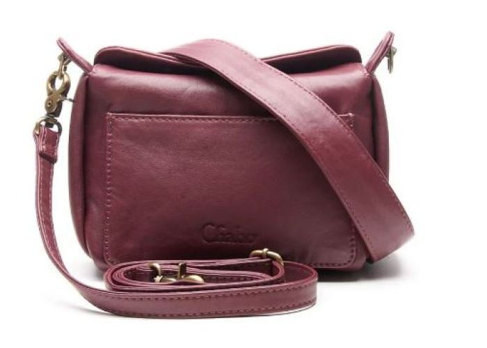 Mode accessoires Chabo LEDER Lucy small shoulder bag Bordeaux