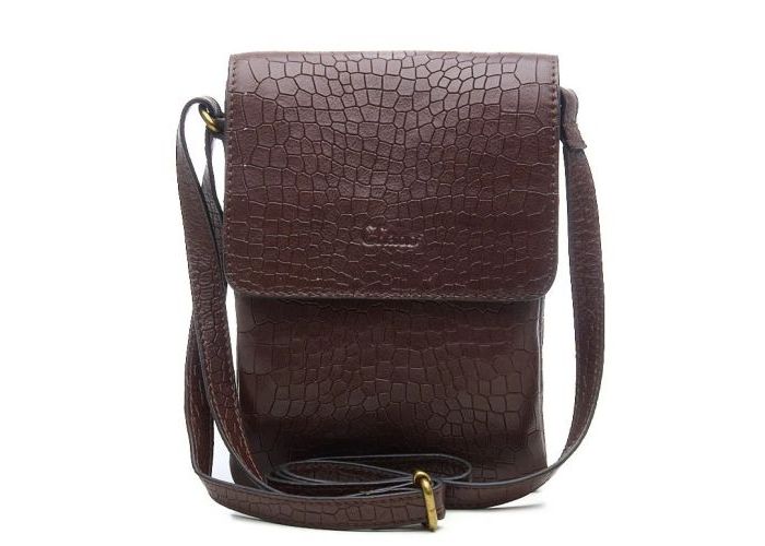 Chabo Chabo Croco Mover leder bruin donker