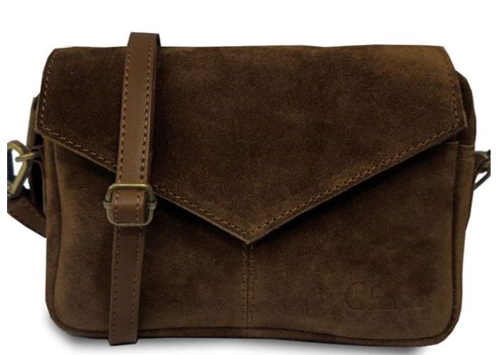 Chabo Rio Romy Suede leder bruin donker