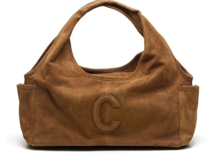 Chabo Chabo suede sophie mini shopper leder cognac/caramel