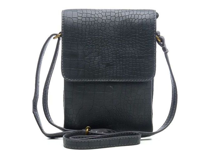 Chabo Chabo Croco Mover leder grijs  donker