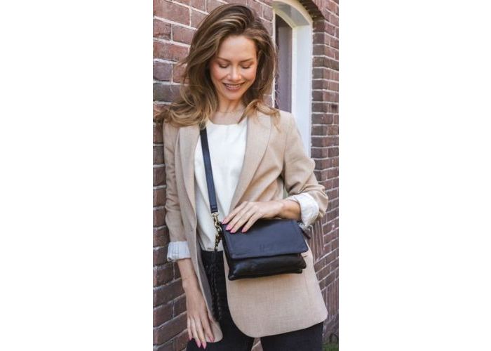 Chabo Borneo style  leder zwart