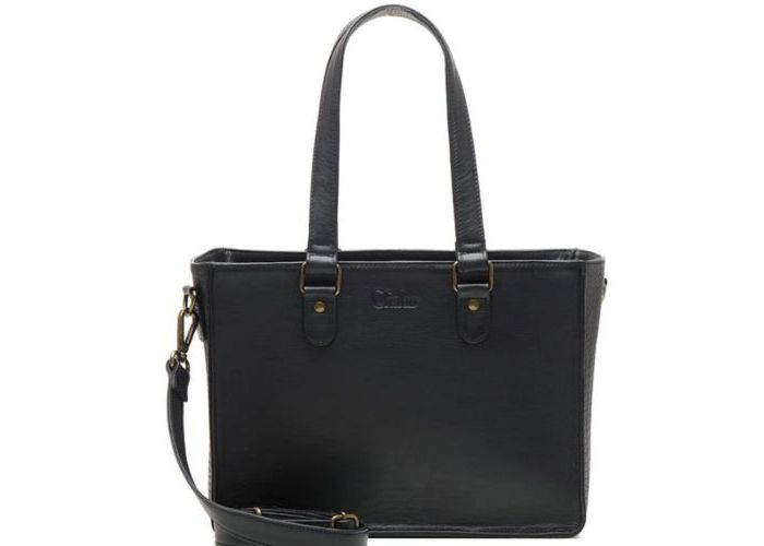 Chabo Costa square classic black leder zwart