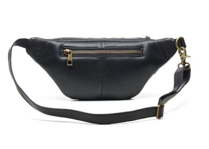 Chabo DIVA BUM BAG leder zwart