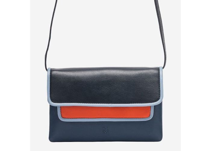 Mode accessoires Dudubags LEDER 534-1667-07 Blauw Donker