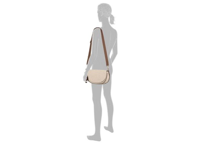 Gabor Bags 012484 Sibylla Saddle bag kunstleder beige