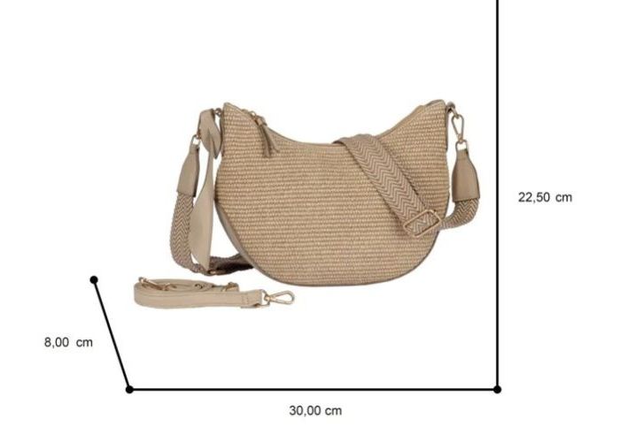 Gabor Bags 012654 Ophelio Cross bag Medium kunstleder beige