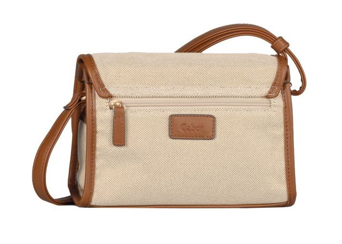 Gabor Bags Danee flap bag kunstleder beige