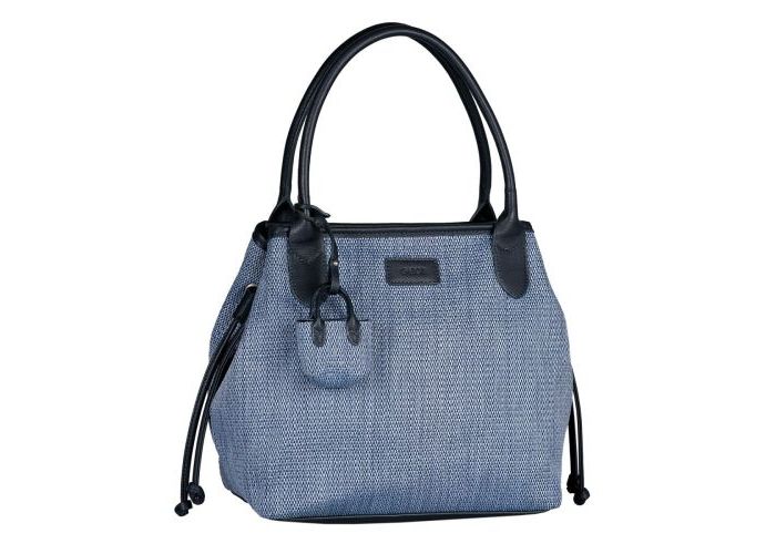 Mode accessoires Gabor Bags KUNSTLEDER 012436 Granad Denada, zip shopper  Blauw