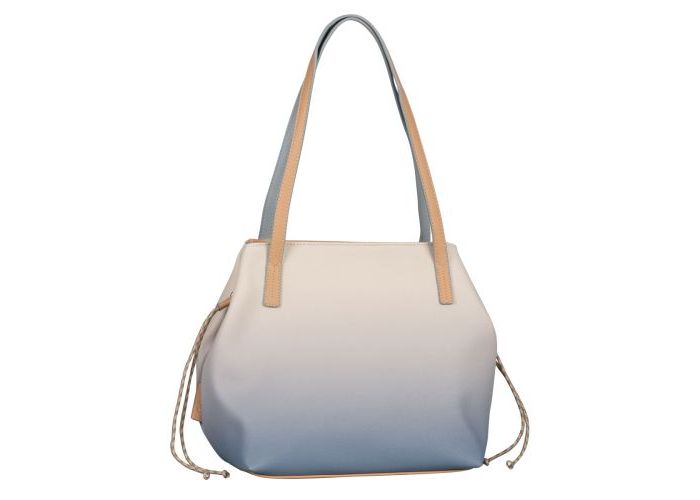 Mode accessoires Gabor Bags KUNSTLEDER 9232 52 Granada Ombre zip shopper Blauw Licht