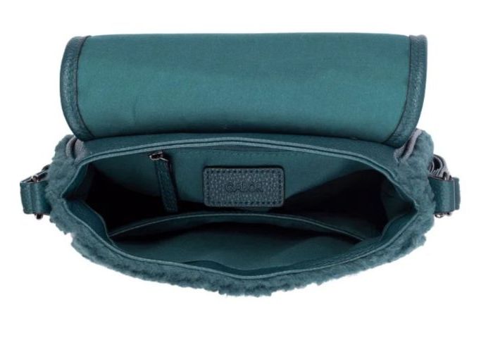 Gabor Bags 12883 Granada Flap Bag  kunstleder blauw petrol
