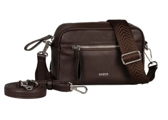 Mode accessoires Gabor Bags KUNSTLEDER 013016 Silena camera bag Bruin Donker