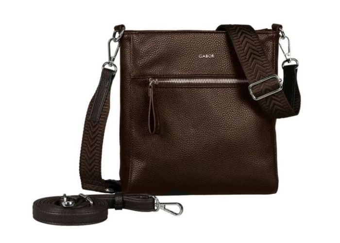 Mode accessoires Gabor Bags KUNSTLEDER 013018 Silena Cross bag Bruin Donker