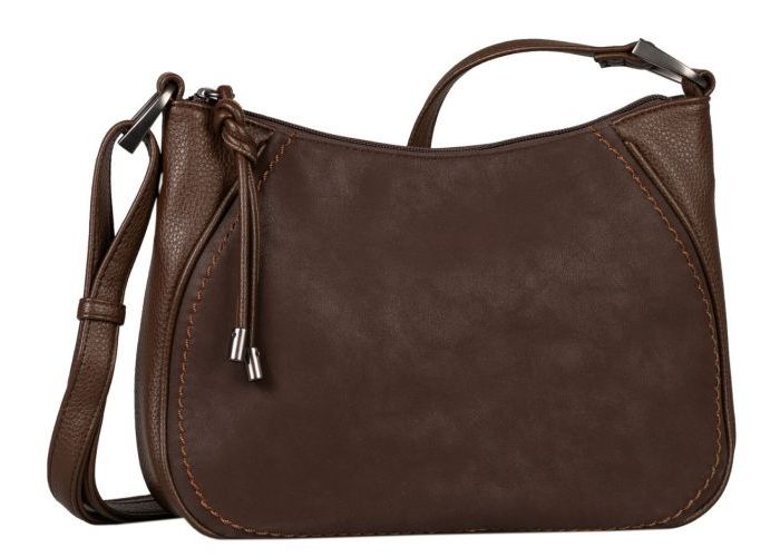 Mode accessoires Gabor Bags KUNSTLEDER 9385 Suna cross bag  Bruin Donker