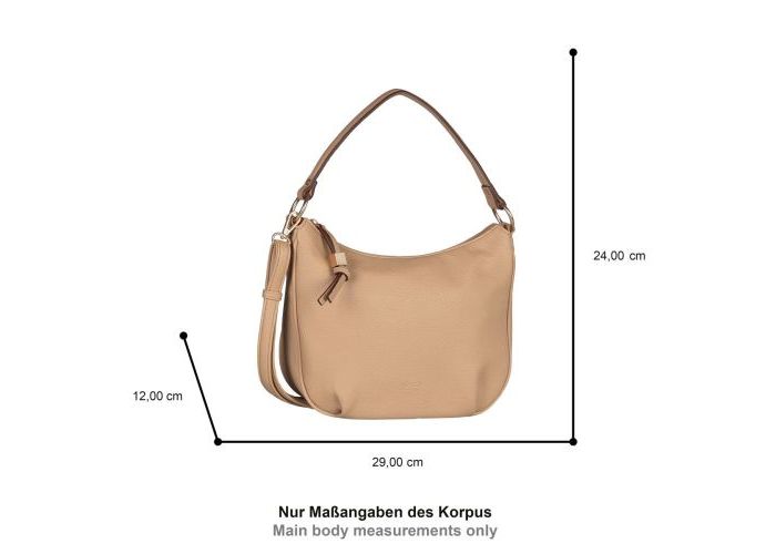 Gabor Bags 012472 Rosina shoulder bag kunstleder camel