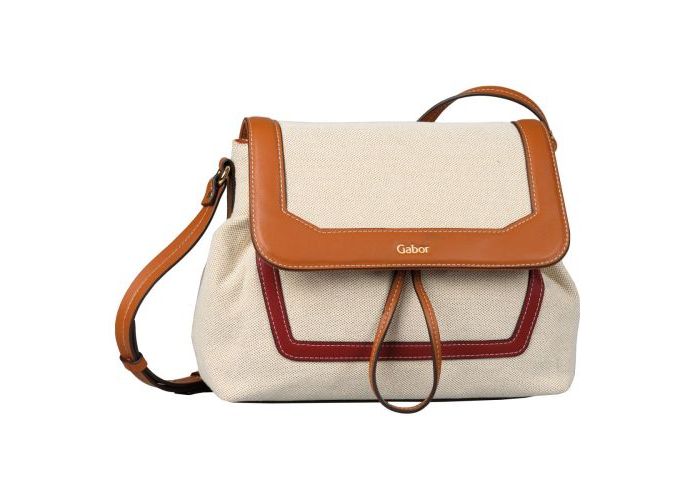 Mode accessoires Gabor Bags KUNSTLEDER 8818-137 LATINA Flap bag  Cognac/caramel
