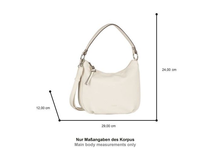 Gabor Bags 012471 Rosina shoulder bag  kunstleder ecru