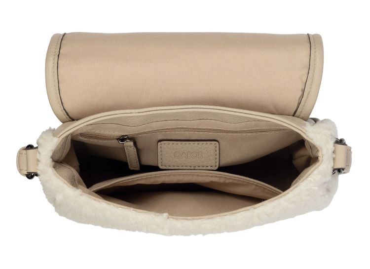 Gabor Bags 012882 Granada flap bag  kunstleder ecru