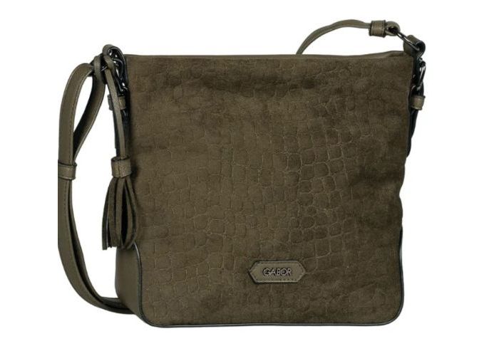 Mode accessoires Gabor Bags KUNSTLEDER 12787 Belamy Hobo bag Groen Donker