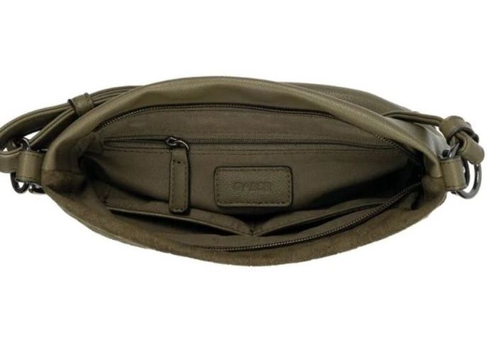 Gabor Bags 12787 Belamy Hobo bag kunstleder groen donker