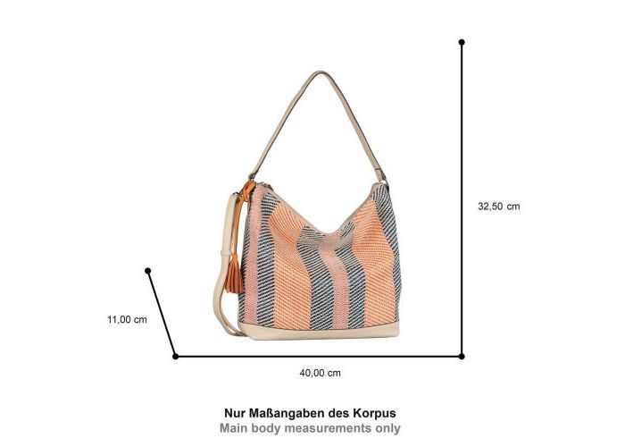 Gabor Bags 011553 Annett Hobo bag kunstleder multicolor