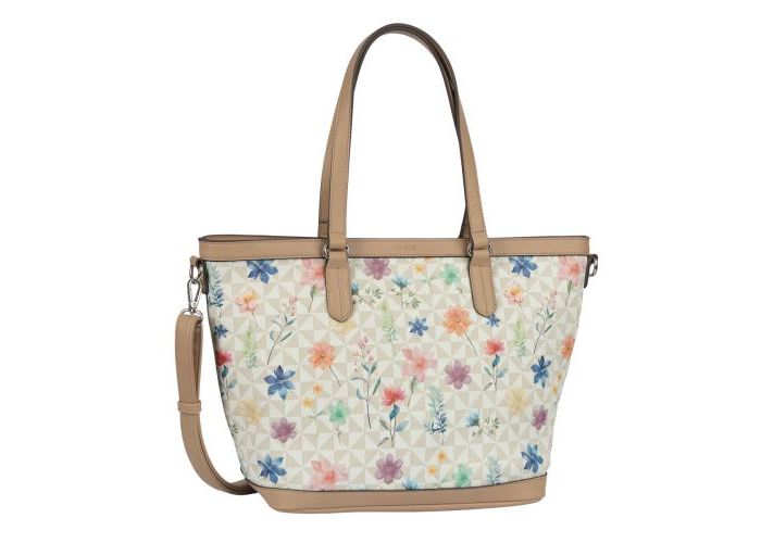 Mode accessoires Gabor Bags KUNSTLEDER 012697 Meria Flower Shopper  Multicolor