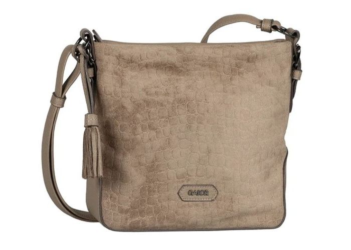 Mode accessoires Gabor Bags KUNSTLEDER 012788 Belamy hobo bag Taupe