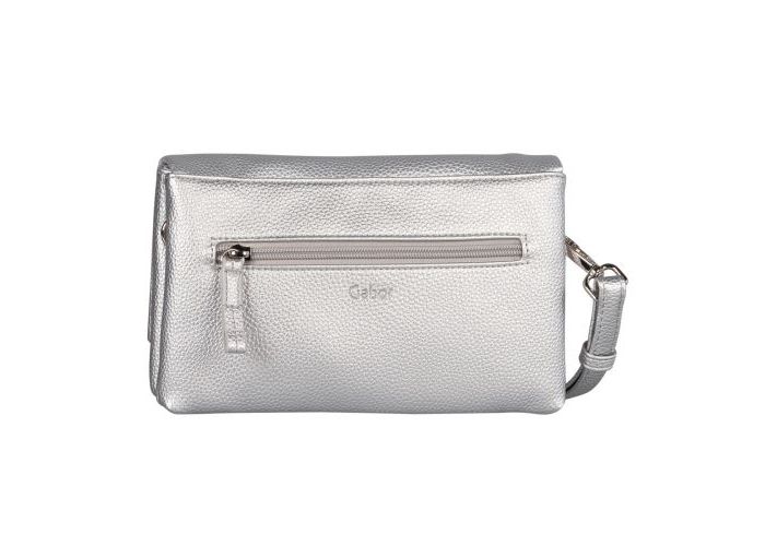 Gabor Bags 011655 Salara clutch kunstleder zilver