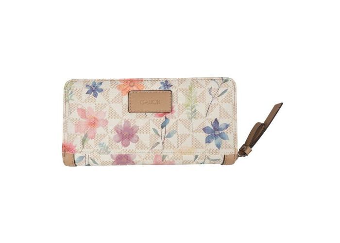 Gabor Bags 012699 Meria Flower Zip Wallet portefeuilles mix colors