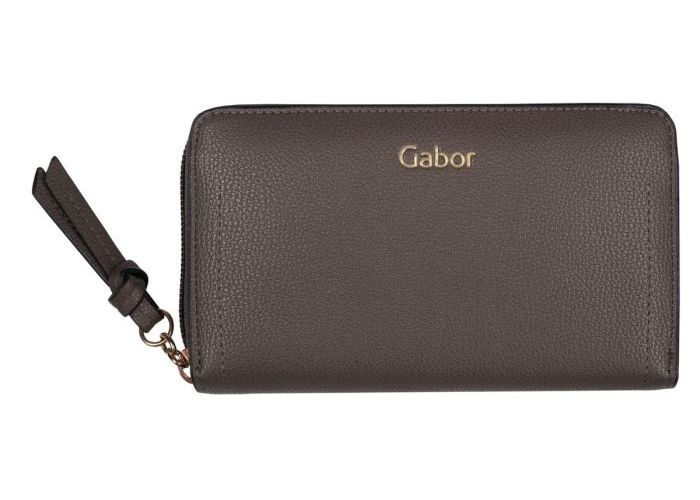 Mode accessoires Gabor Bags PORTEFEUILLES 9266 Malin medium zip wallet Taupe