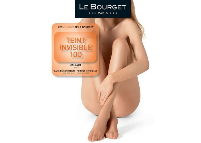 Le Bourget 1KF Teint Invisible 10D pantys /collants transparant