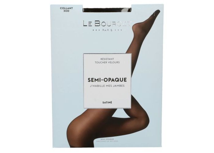 Le Bourget 1NH1 Collant 30D Semi-Opaque Satiné pantys /collants zwart