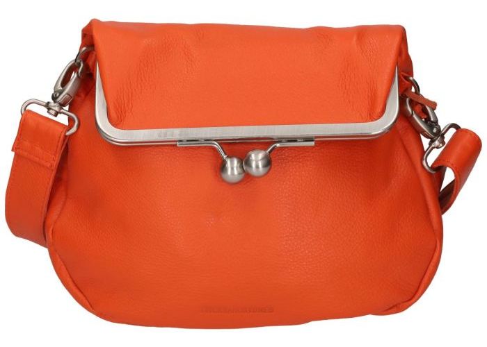 Mode accessoires Sticks And Stones LEDER LIDO BAG Oranje