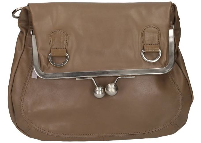 Mode accessoires Sticks And Stones LEDER CANNES BAG Taupe