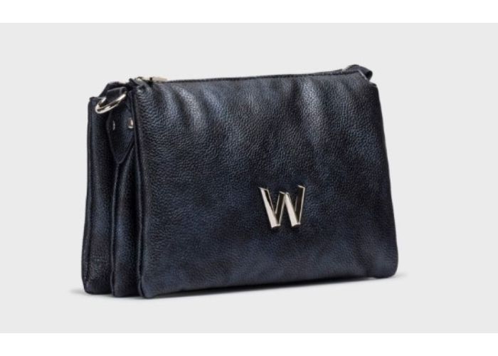 Wonders WB-52007 kunstleder blauw donker