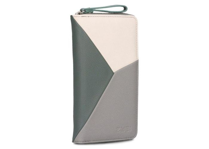 Mode accessoires Zwei PORTEFEUILLES Jana wallet J2 Grijs-groen