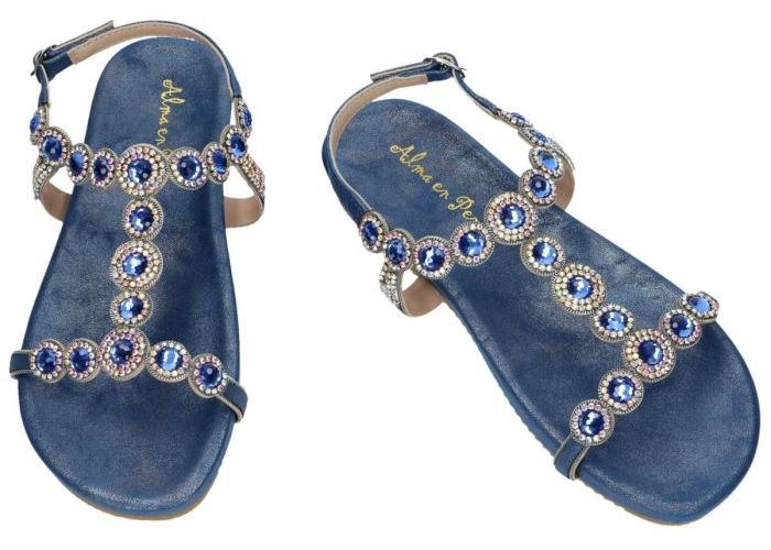 Alma En Pena V18453 sandalen blauw