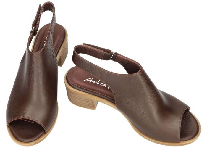 Andrea Conti 1981006 sandalen bruin donker