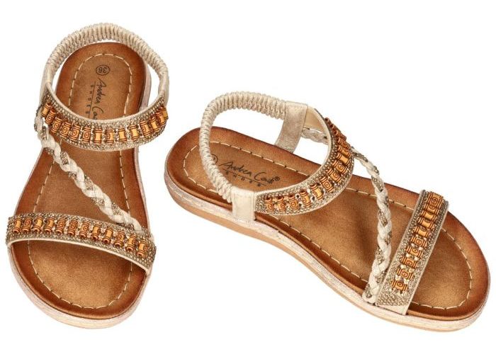 Andrea Conti 1541028 sandalen champagne 