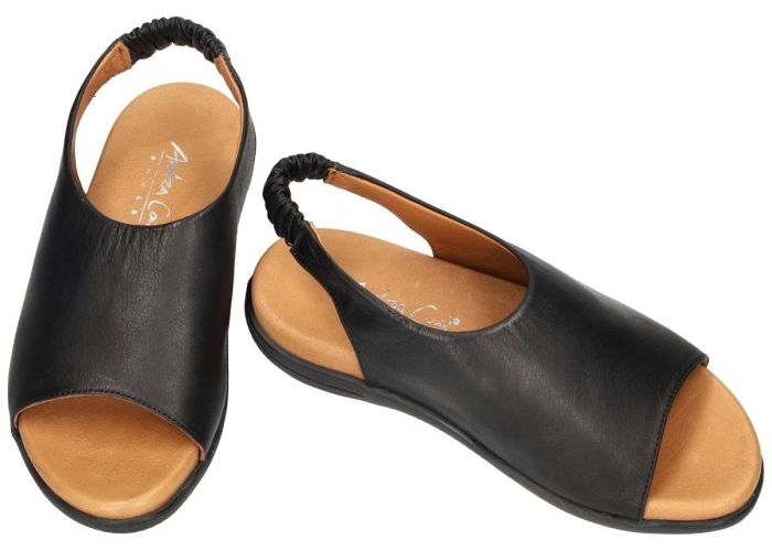 Andrea Conti 0301002  sandalen zwart