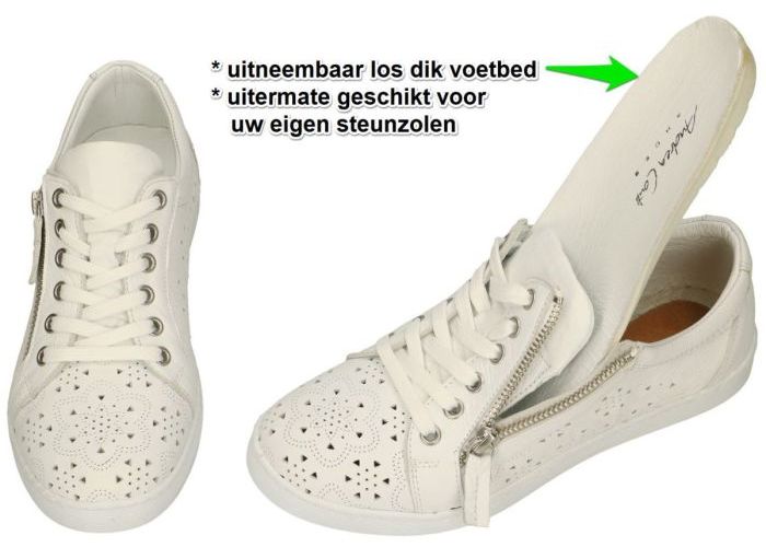 Andrea Conti 0347107-001 sneakers  wit