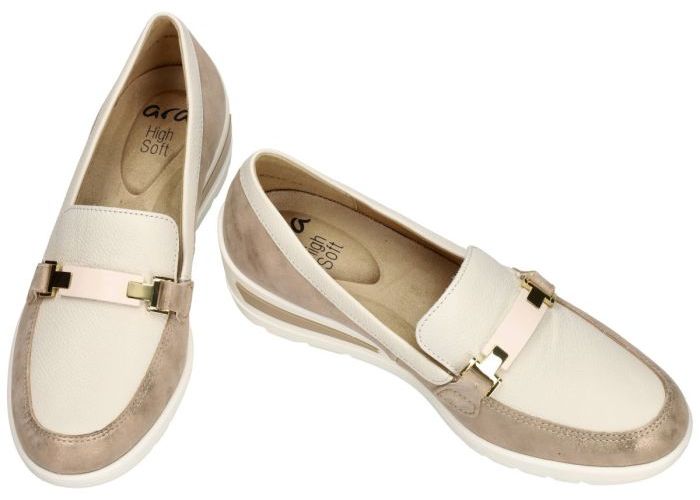 Ara 12-50630 (05H) ZÜRICH 2.0 ballerina's & mocassins off-white/ecru/parel