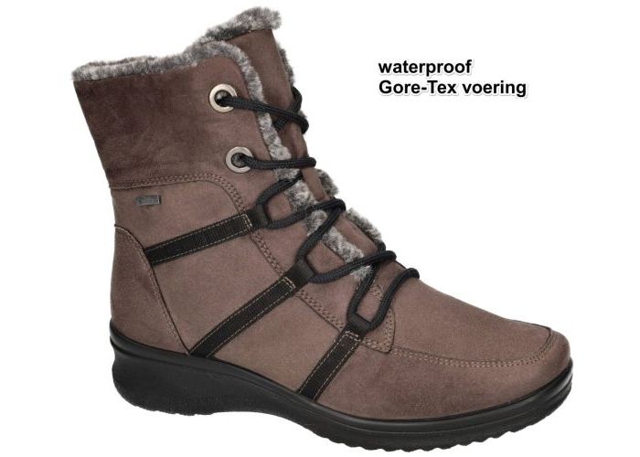 Damesschoenen Ara LAARZEN 12-48554 68 H MÜNCHEN-ST-GORE-TEX Taupe