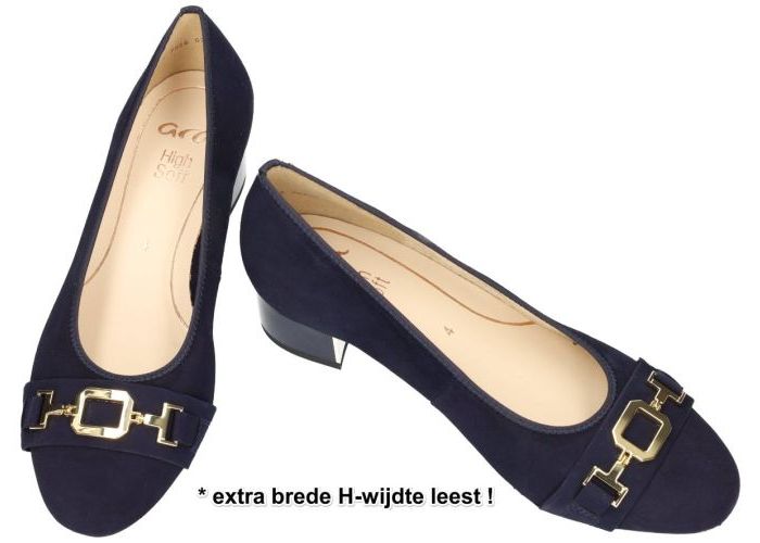 Ara 12-35832-12 NIZZA 2.0 (H - fitting) pumps & hakschoenen blauw donker