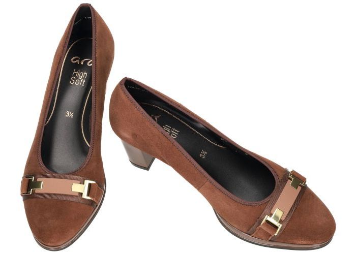 Ara 12-13412-03  ORLY-HIGHSOFT (G fitting) pumps & hakschoenen bruin donker