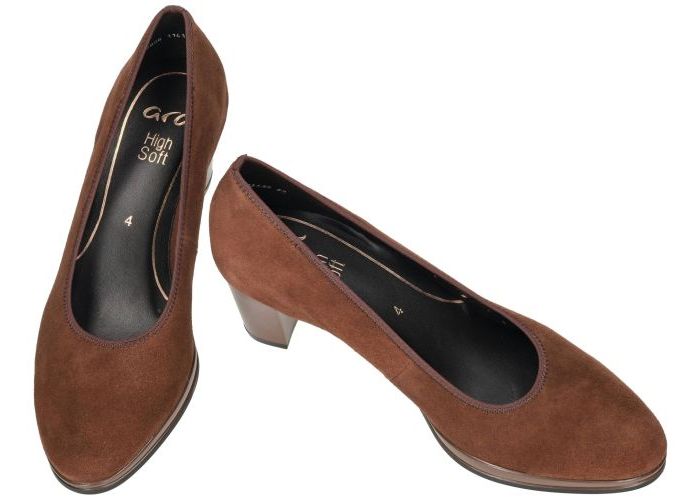 Ara 12-23436-29 (G) orly-highsoft pumps & hakschoenen bruin donker