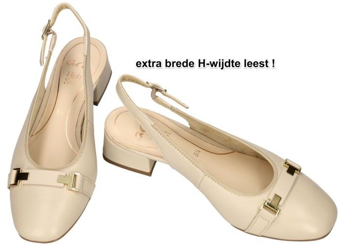 Ara 12-20413-08  GRAZ 2.0 (H-fitting) pumps & hakschoenen off-white-crÈme-ivoorkleur